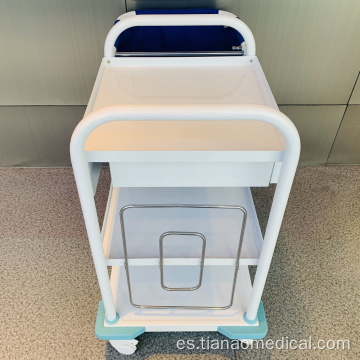 Hospital de acero Conveniente Easy-opcional de lino Trolley